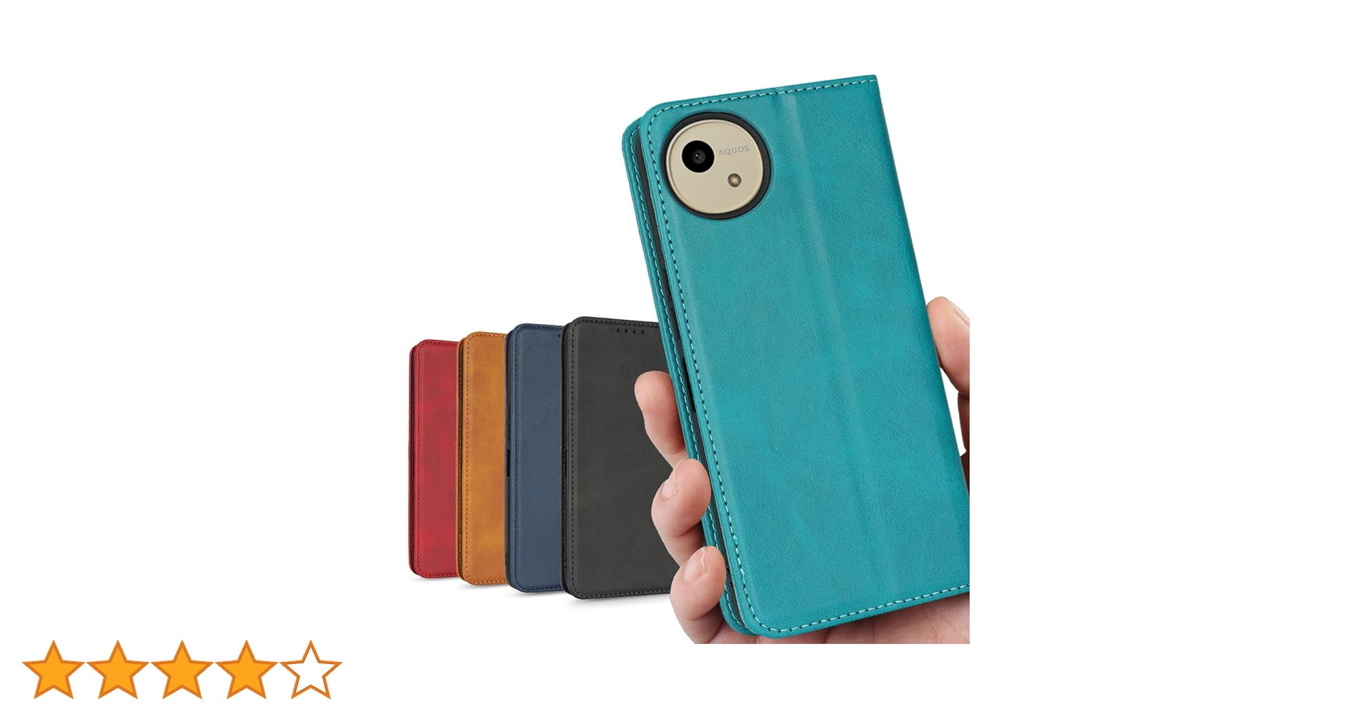 docomo AQUOS wish4と手帳型ケースと保護フィルムリィサ docomo AQUOS wish4と手帳型ケースと保護フィルムリィサ docomo